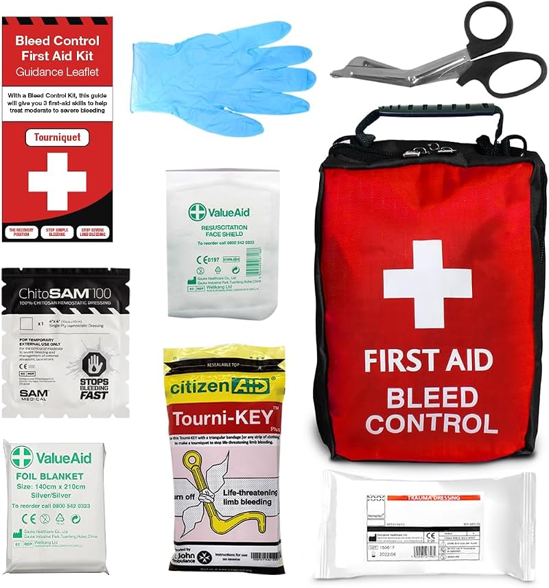 Value Aid Bleed Control Kit Enhanced with Tourni-Key Soft Case