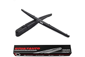 OTUAYAUTO Rear Windshield Back Wiper Arm Blade Set - Replacement for 2008-2015 Dodge Grand Caravan 2008-2009 Chrysler Town & Country