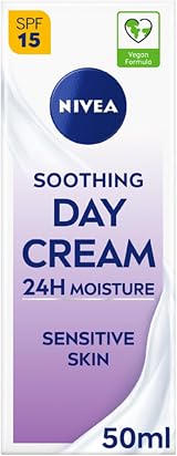 NIVEA Sensitive Day Cream SPF 15 50ml for Sensitive Skin Moisturiser view 2