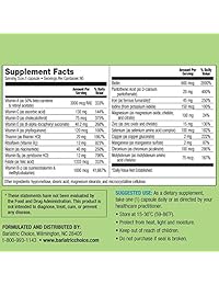 Bariatric Choice cápsula de multivitamina bariátrica una vez al día con 45 mg de hierro, suplemento de...