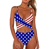 CHYRII Women's Sexy Criss Cross High Waisted Cut Out One Piece Monokini Swimsuit