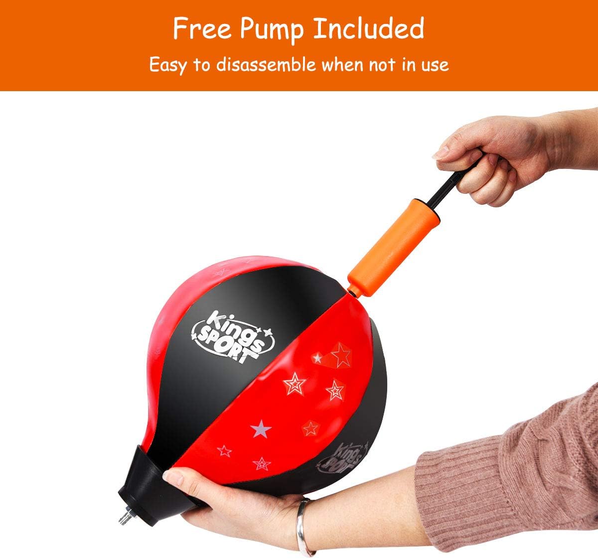Costzon Kids Boxing Set, Height Adjustable Punching Ball Stand, Hand Pump, Boxing Gloves for Children Boys & Girls, Punching Bag Freestanding Set (Kids) : Sports & Outdoors