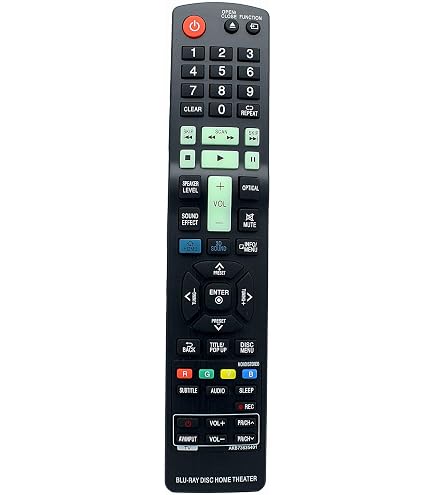 VINABTY AKB73275506 Telecomando di Sostituito Adatto Per LG Blu-ray Disc Home Theater AKB72976005 AKB73775604 AKB73275503 AKB73775613 HX906SB HX966TZ HX976TZW HX806SG HX806SH HX806TG HX906CB HX806