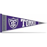 Rico Industries NCAA St. Thomas (MN) Tommies 12" x 30" Felt Wall Décor Pennant - Great for Home/Bed Room/Man Cave Décor