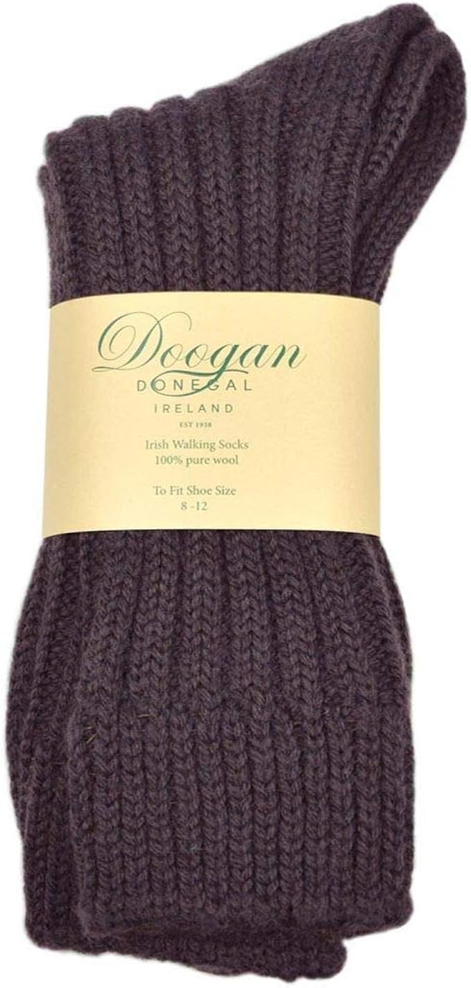 Doogan Donegal 100 Pure Wool Irish Walking Socks Navy Colour At Amazon Men S Clothing Store