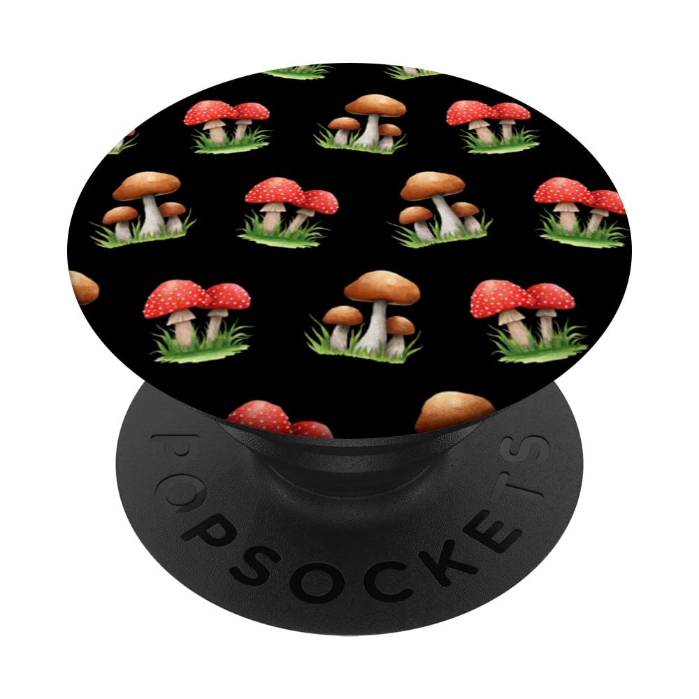 Mushrooms Autumn Mushroom PopSockets Swappable PopGrip