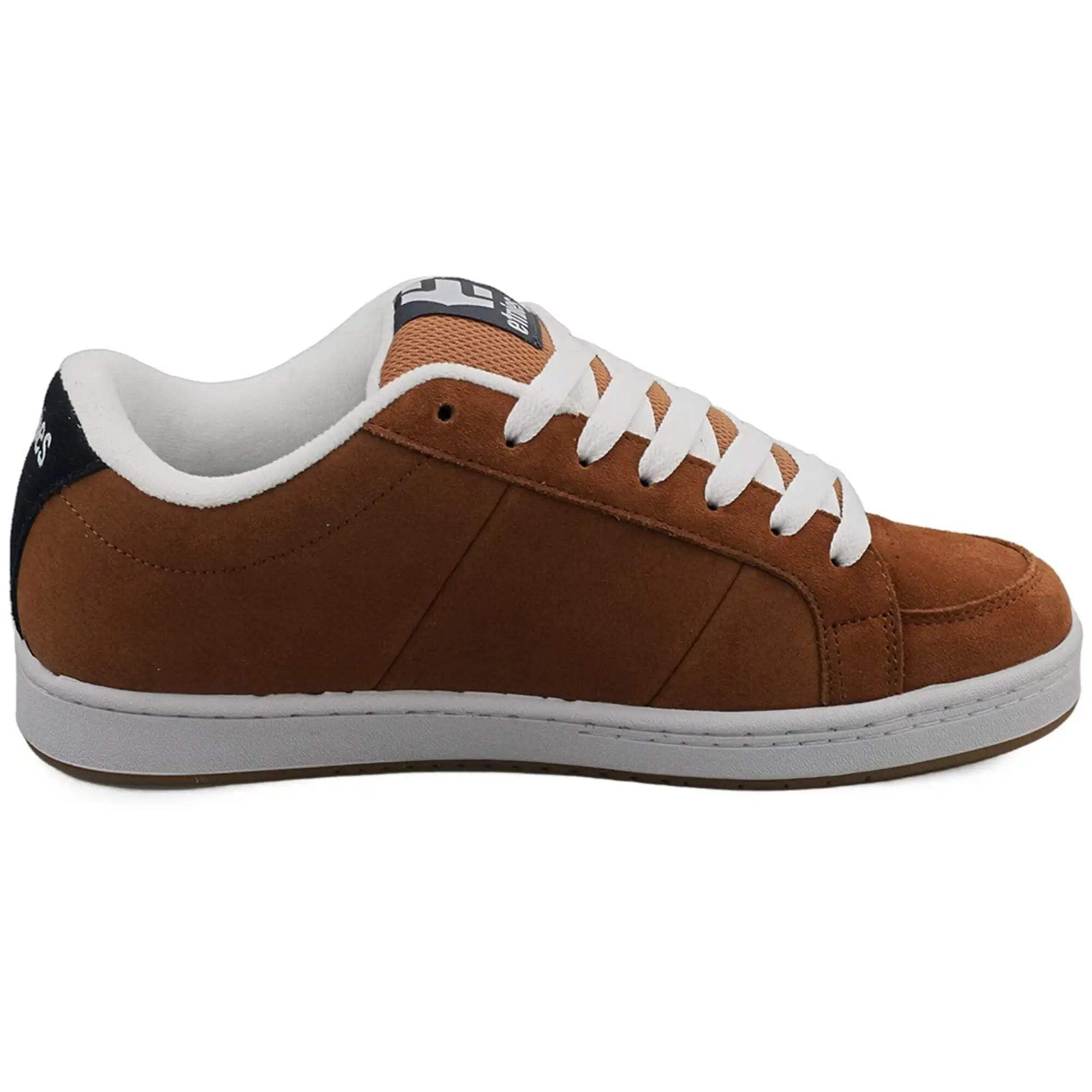 Etnies Men's Kingpin Skateboarding Shoe Skate, Brown/Navy, 8 Image Etnies Men's Kingpin Skateboarding Shoe Skate, Brown/Navy, 8 Image
