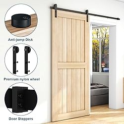 AONAYIOA 6.6FT Sliding Barn Door Hardware