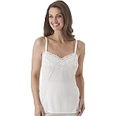 Velrose LACE Trim Camisole Style # 4903 (2X, White)
