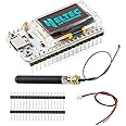 HiLetgo ESP32 V3 LoRa V3 SX1262 0.96 inch OLED Display Development Board WiFi Bluetooth Dual Core 240MHz CP2102 and 863-928MHz Antenna for Arduino Smart Home WiFi LoRa 32(Unsoldered)