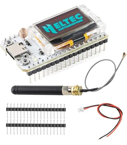 Amazon.com: HiLetgo ESP32 LoRa V3 SX1262 0.96 inch OLED Display