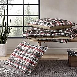 Eddie Bauer - King Comforter Set, Reversible Plaid