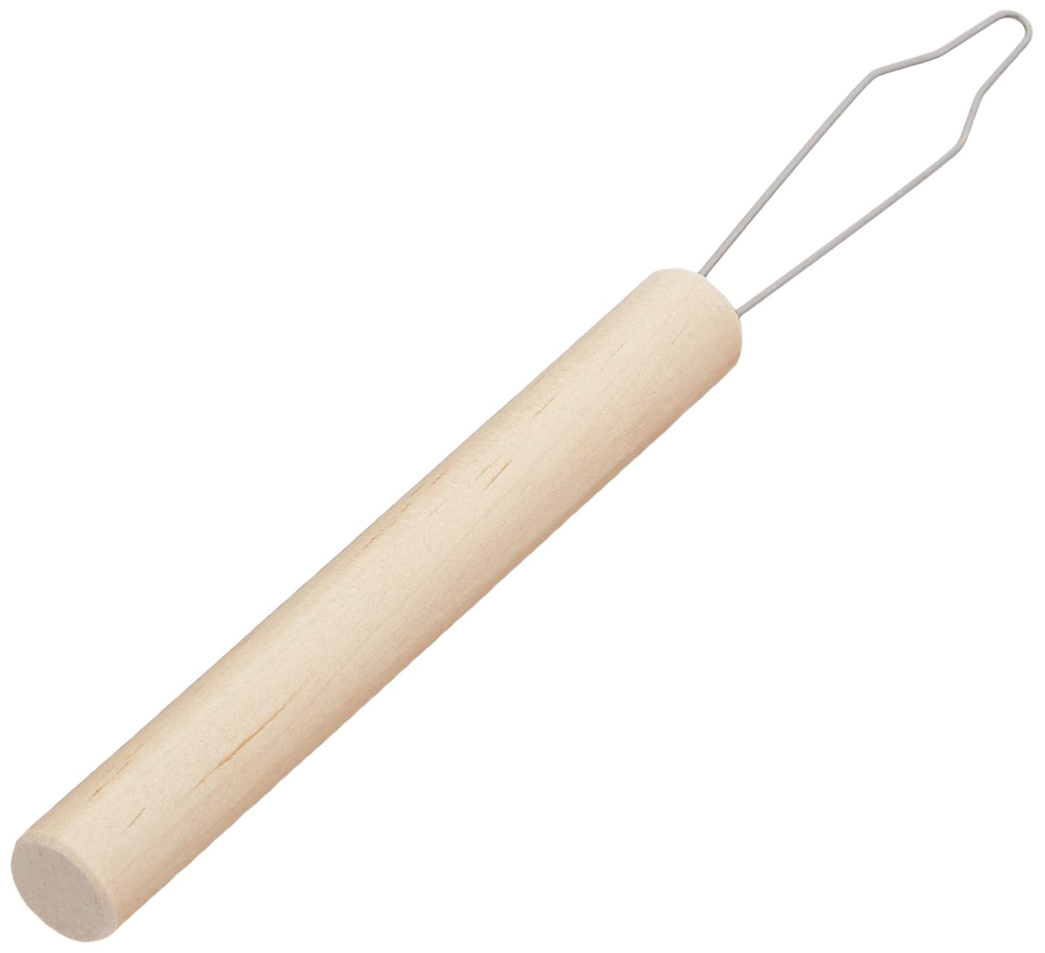 Sammons Preston Button Hook with Wooden Handle, Independent Dressing Aid for Hooking, Wood Buttoning Device for Getting Dressed, Dress Stick for Arthritis, Elderly, Limited Hand Mobility: Industrial & Scientific