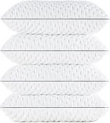 BedStory 4 Pack Memory Foam Pillows 50x75 cm Side Sleeper Cooling Gel