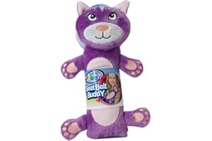 Cloudz Kids Plush Seat Belt Buddy XL Travel Pillow - Cat