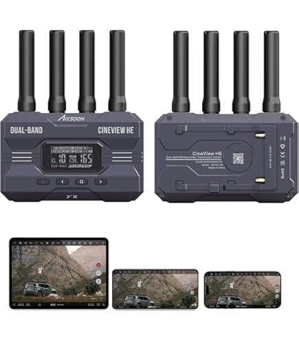 Accsoon CineView HE HDMI Dual-Band Wireless Camera Transmitter and