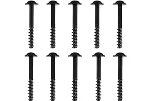 AXYUADA 10Pcs BAS01004 Air Filter Cover Screws Compatible with Jaguar, Range, Rover, Chevy Air Filter Box Screws/Bolt, Replacement GM WHT002087, C2S11217, 13384034