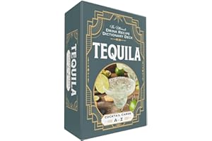 Tequila Cocktail Cards A–Z: The Ultimate Drink Recipe Dictionary Deck