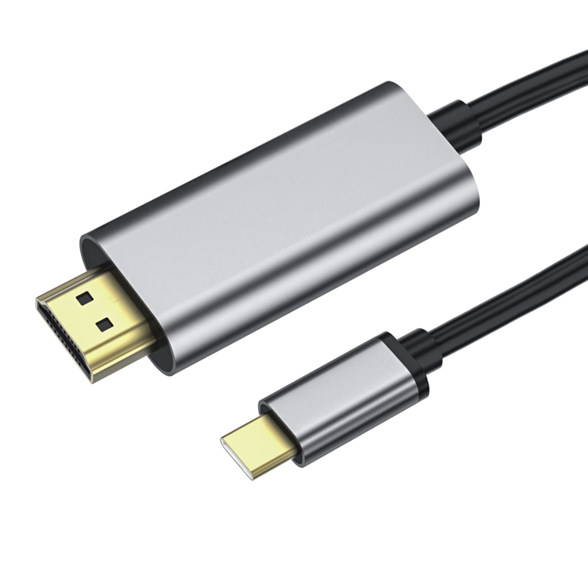Photo 1 of USB C to HDMI Cable 4k 6ft for iphone 15 16, USBC to HDMI Adapter for Monitor, USB C Laptop Connector for Mac MacBook pro, usb-c to hdmi Cord for iPad 2021 Surface Pro and more usb type c device