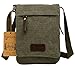 Berchirly Small Messenger Bags Men Mini Sling Crossbody Bag Canvas Classic Field Journey Pack