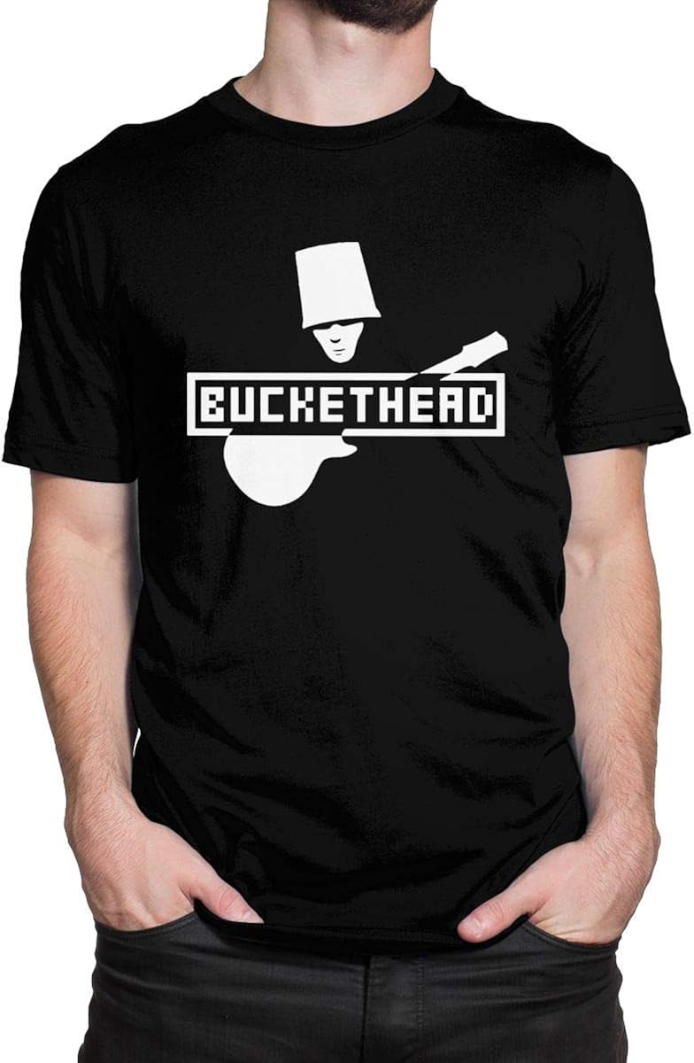 Buckethead Logo Men's Novelty T Shirt Classic Round Neck