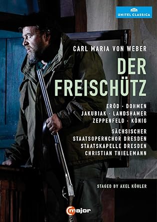 Amazon Com Carl Maria Von Weber Der Freischutz Adrian Erod Michael Koenig Staatskapelle Dresden Sebastian Wartig Christina Landshamer Andreas Bauer Sara Jakubiak Saechsischer Staatsopernchor Christian Thielemann Georg Zeppenfeld Albert