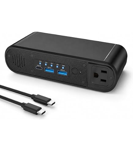 Amazon.com: PADJYYUSZ Power Bank with AC 150W,Portable Laptop