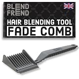 Blend Frend Original Hair Clipper Comb Left Handed – Grade 1 (3mm) | Perfect Blending Comb for Home Users & Novice Barbers | Fits All Clipper Brands | UK-Made