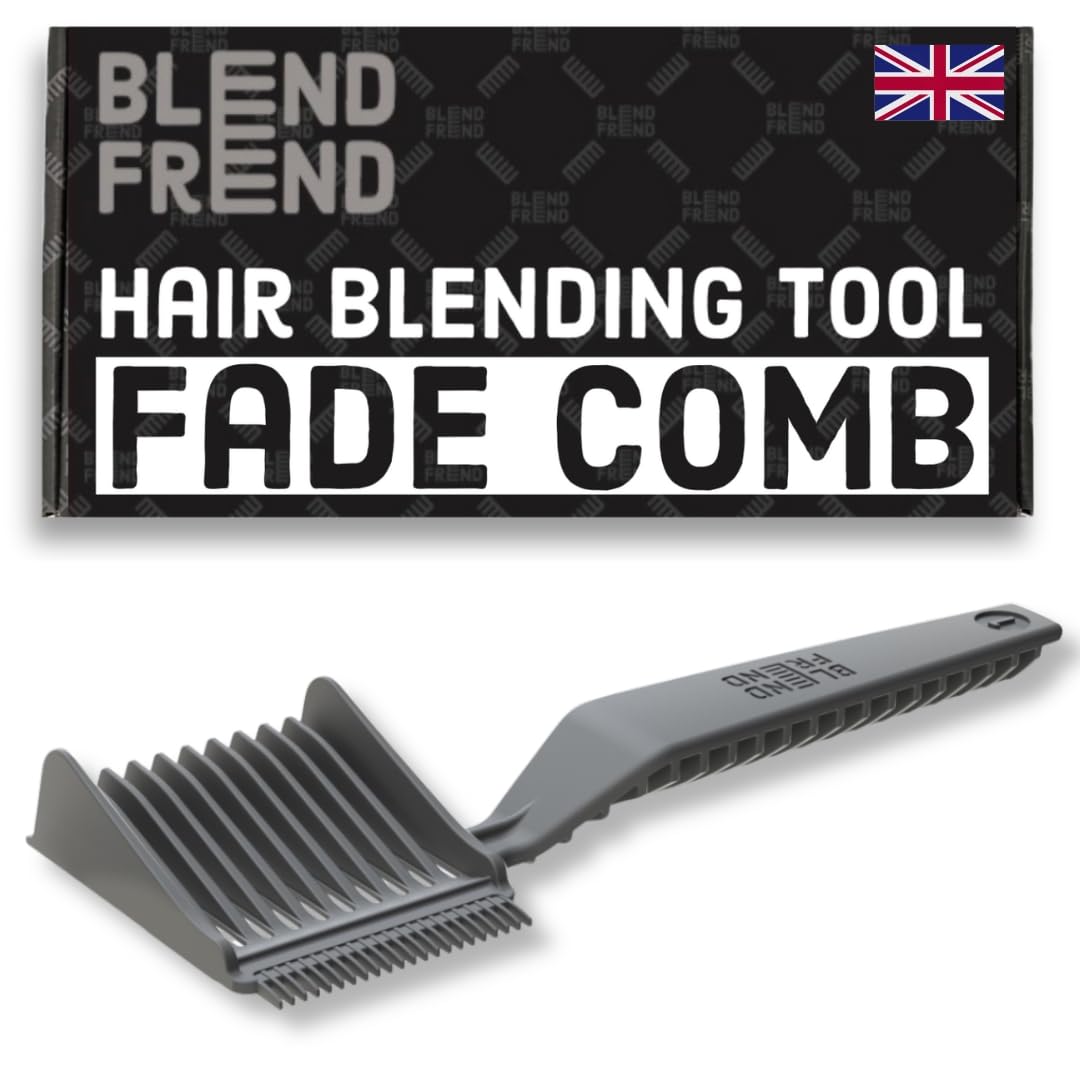 BLEND FREND Original – Left Handed Professional Hair Blending Tool (Grade 1 – 3mm) | Seamless Fade & Taper Guide | Easy DIY Haircuts for Men & Boys | Works with All Clippers