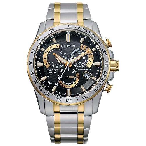 Citizen Men's Eco-Drive Sport Luxury PCAT Chronograph Watch in Two