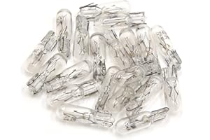 ACROPIX T5 24V 1.2W Dashboard Gauge Bulb Instrument Light Interior Low Voltage Light Bulbs Yellow - Pack of 20