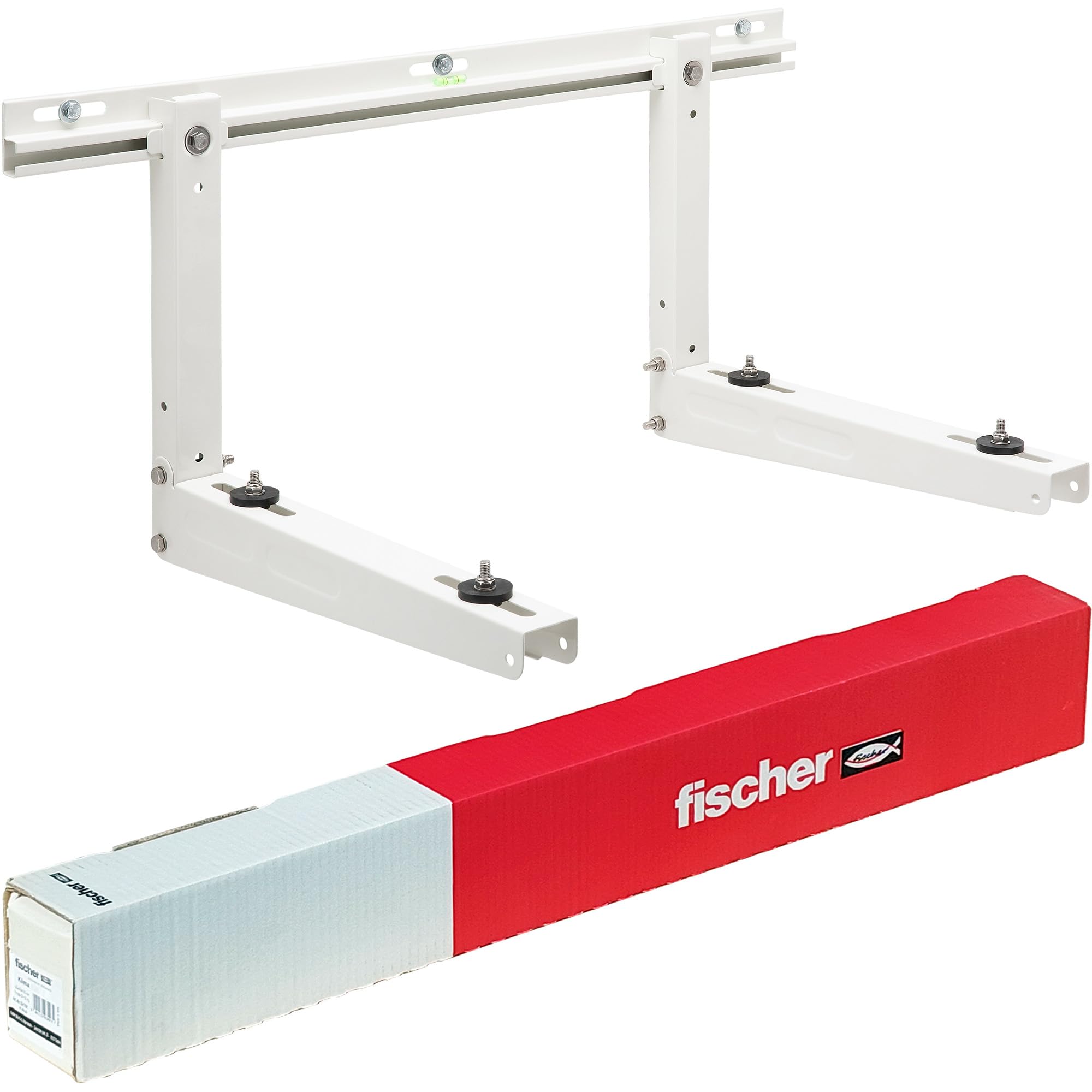 Fischer Brackets KLIMA TOP Shelves for Outdoor Air Conditioner, Air Conditioner Motor Support, 521763