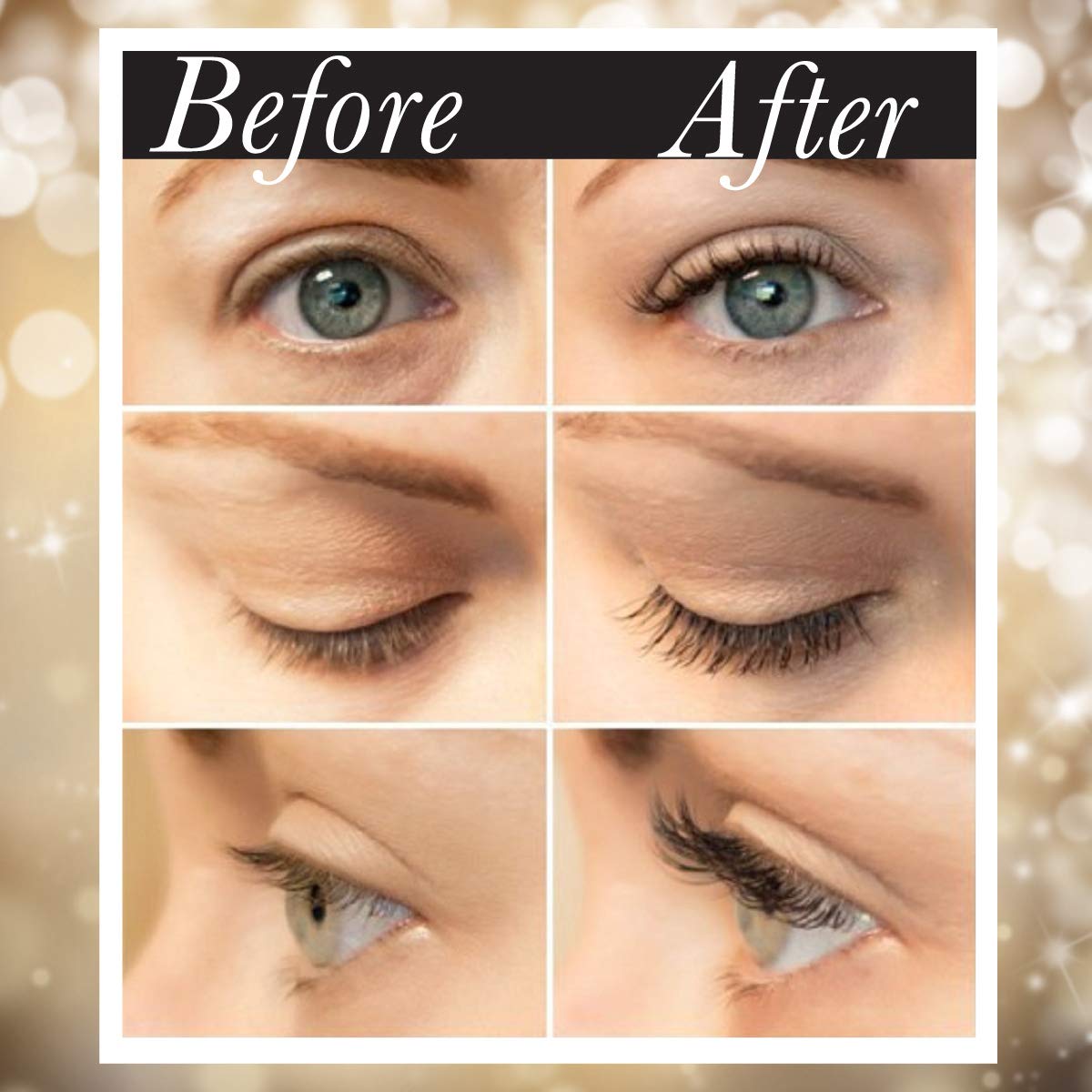 Aphro Celina Eyelash Growth Serum (Organic Lashes) - Corallion Blended Nutrient Strengthens The Root | Vitamin Rich Herbal Extracts Lash Growth Kit | German Advanced Thick Lashes and Brows Vertex