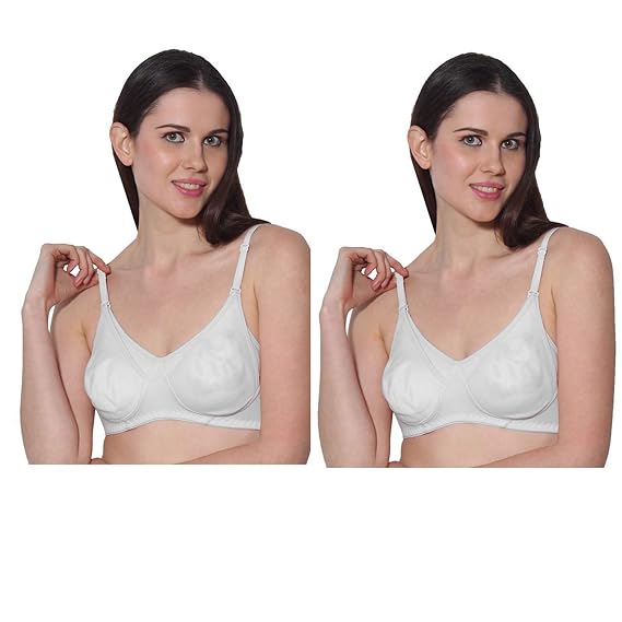 Meternity Bra | White Maternity Bra | Maternity Bra for Feeding Baby | Feeding Bra in White |Maternity Bra for Women