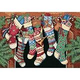 Dimensions Needlecrafts Counted Cross Stitch, The Stockings Were Hung...