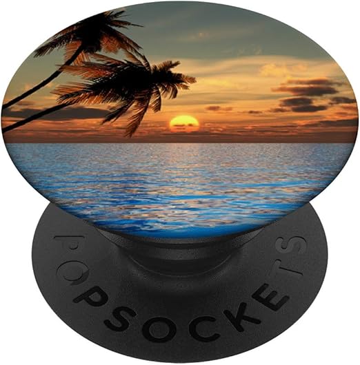 Amazon Com Tropical Paradise Sunset Beach Palm Trees Cute Vacation Gift Popsockets Popgrip Swappable Grip For Phones Tablets Amazon Com Tropical Paradise Sunset Beach Palm Trees Cute Vacation Gift Popsockets Popgrip Swappable Grip For Phones Tablets