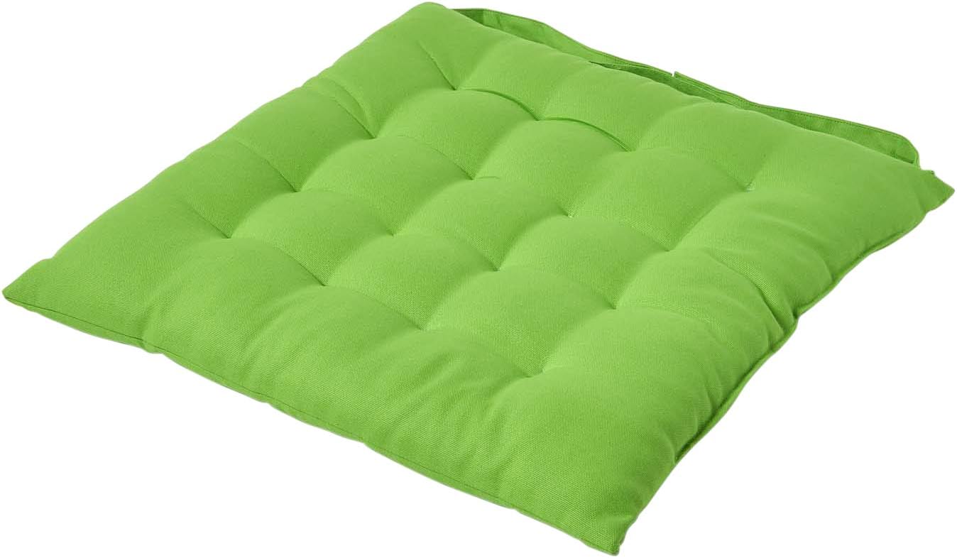 HOMESCAPES Seat Pad Lime Green 40 x 40 cm Indoor Garden