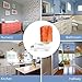 Dream Salts Himalayan Salt Lamp Night Light/Mini Natural Air Purifying Crystal Rock/UL Approved Wall plugin/Hand Carved Home, Bedroom, Nursery Ionizer Decoration (Cylinder)