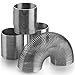 Kicko Rainbow Metal Coil Spring Walking Toys - 4 Pack - Perfect Novelty Prize and Party Favor for Kids, Teens, and Adults - Classroom, Game and Travel Activity Toy - Slinky Toys for Kids