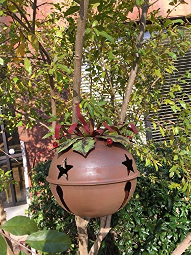 Metal Rustic Holiday Jingle Bell Christmas Decor Christmas Tree Decor (Medium)