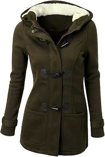 ladies hooded trench coat uk