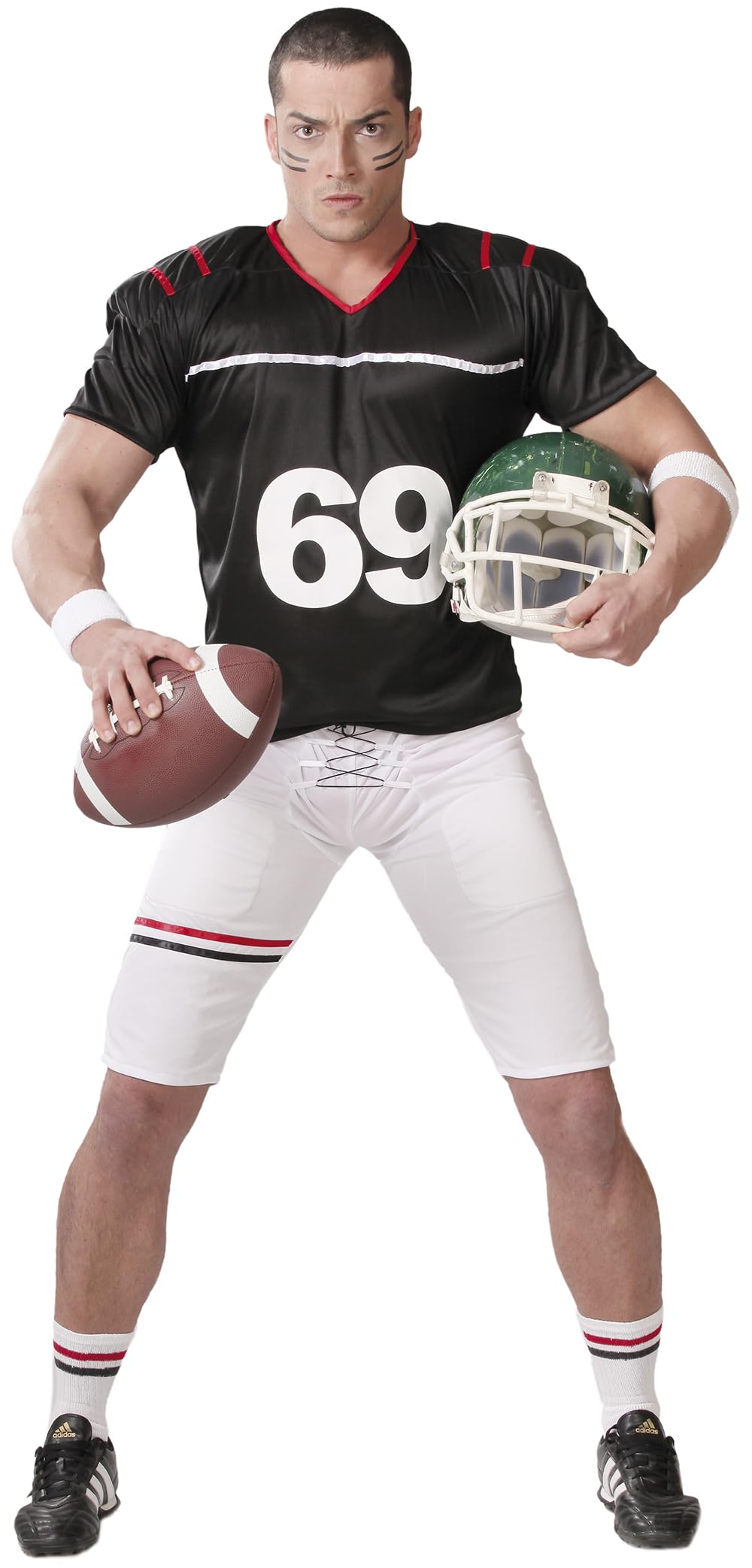 FIESTAS GUIRCA Quarterback Fancy Dress Costume Adult Man Size M 38-40