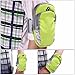 NVTED 2 PCS Sport Armband, Armband and Arm Pocket, Water Resistant Running Armband Arm Pag Multifunctional Pockets, for All 3.5~5.8” Smartphone (Green)
