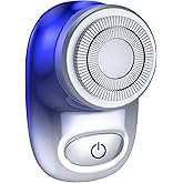 Mini Electric Shaver, Pocket Size Electric Shaver for Men Women, Rechargeable Easy One-Button, Portable Powerful Waterproof Razor for Travel Office Business Trip (1Pack)