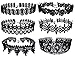 Zivyes Steampunk Accessories for Women Victorian Costume Gothic Lolita Choker Necklace Bracelet Earrings
