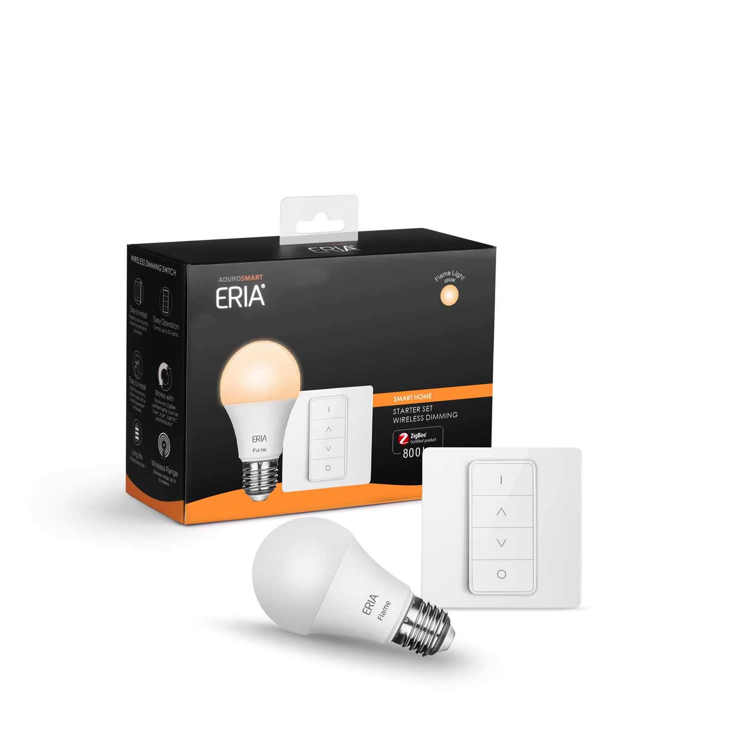 ERIA Smart Wireless Dimming Starter Kit (with Warm White E27)