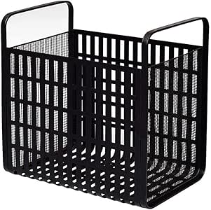 Estantes Cesta de Almacenamiento de Hierro Forjado de Metal, Cesta de