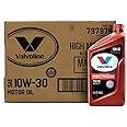 Valvoline High Mileage with MaxLife Technology 10W-30 Synthetic Blend Motor Oil 1 QT, Case of 6