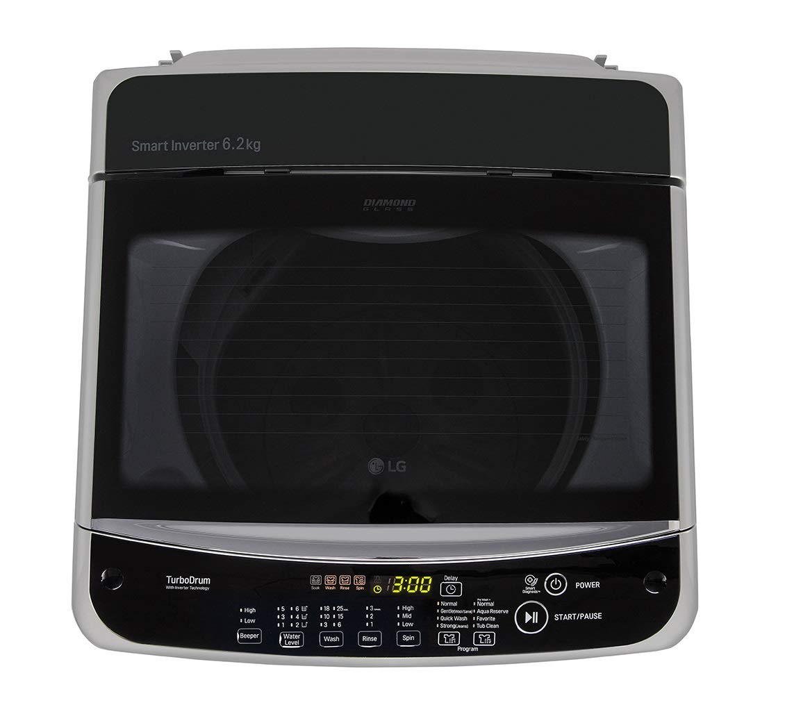 LG 6.2 kg Fully-Automatic Top Loading Washing Machine (T7281NDDLG/  T7288NDDLG/GD, Middle Free Silver): Amazon.in: Home & Kitchen