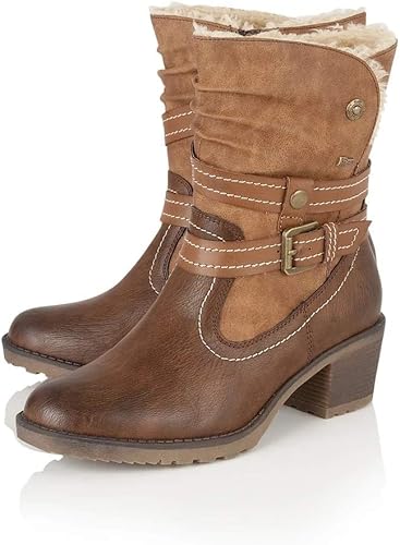 lotus mid calf boots